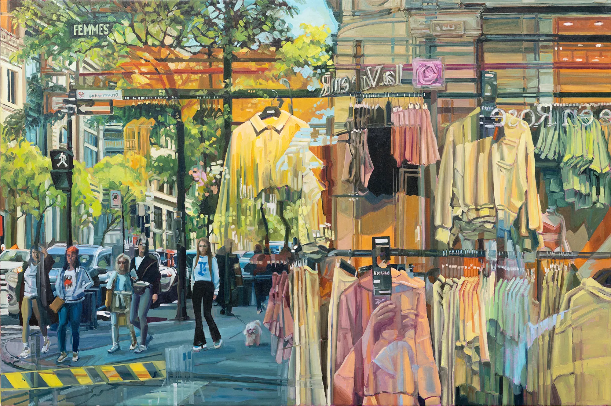 Femmes - Paining by Iryna Merkulova