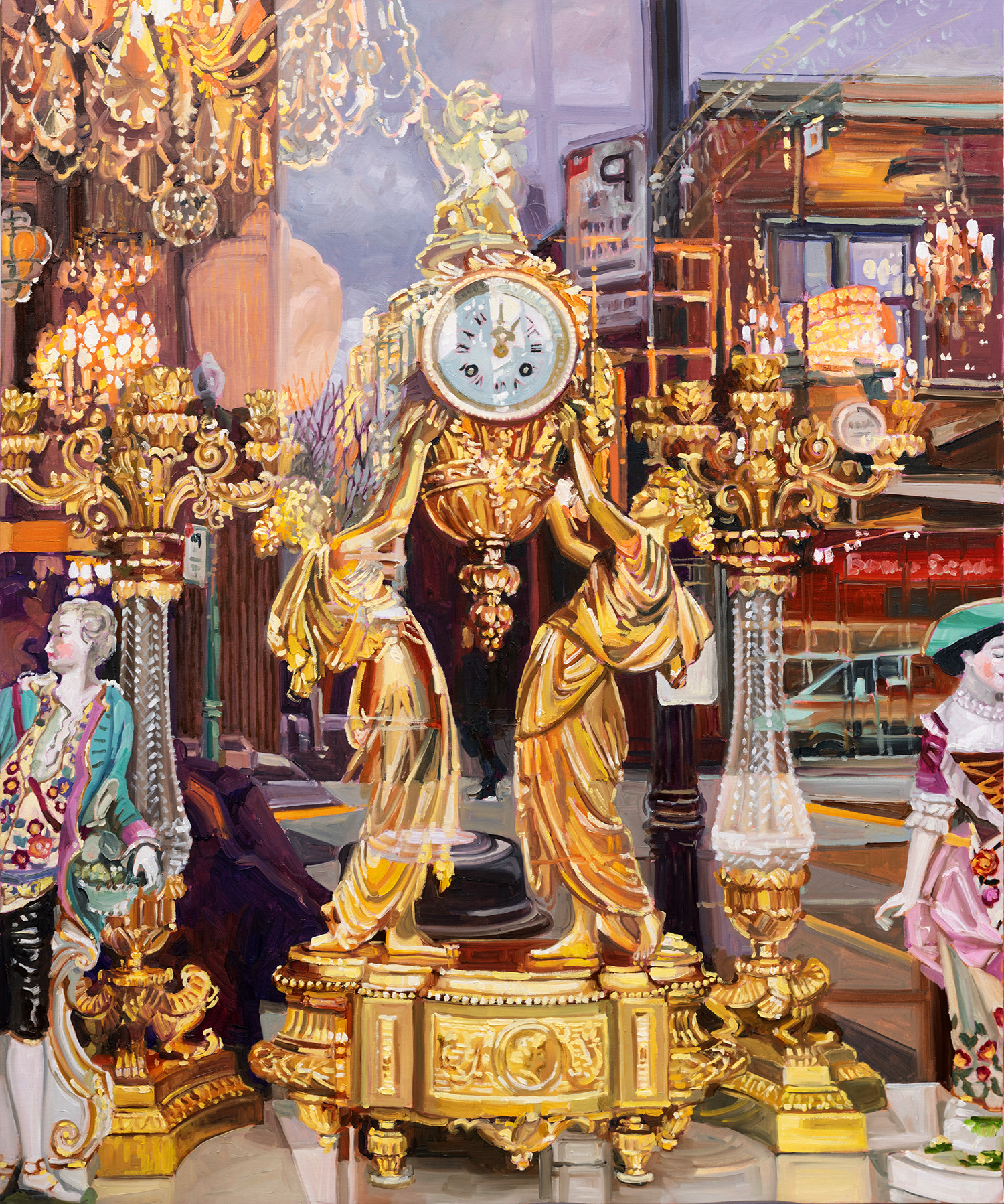 Time- Painting by Iryna Merkulova