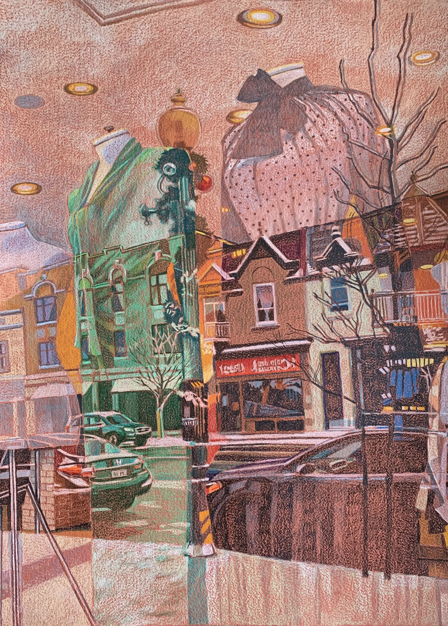 Streetwear - Drawing by Iryna Merkulova